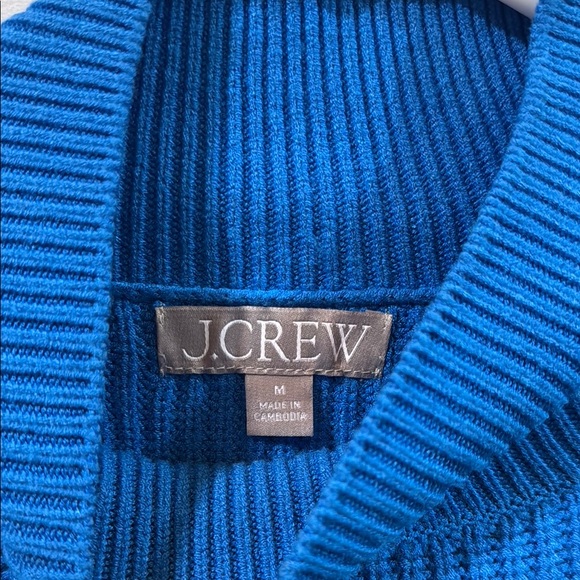 J.Crew blue turtleneck - Picture 2 of 3